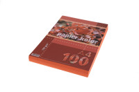 Papier ksero A4 160g 100ark. pomarańczowy